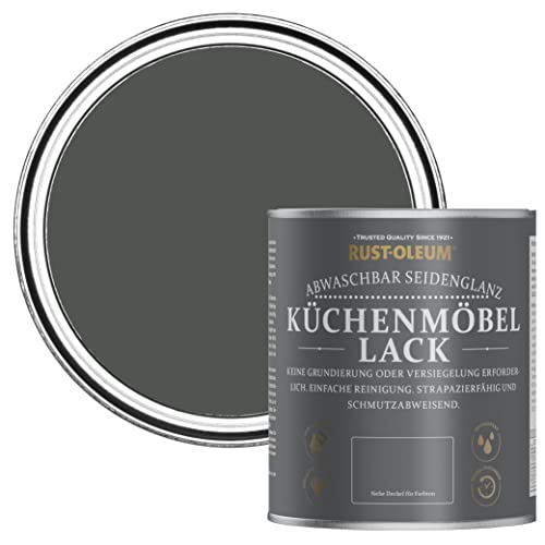 Rust-Oleum Küchenmöbellack in seidenglänzendem Finish - Grafit 750ml Rust-Oleum Küchenmöbellack in seidenglänzendem Finish - Grafit 750ml von Rust-Oleum