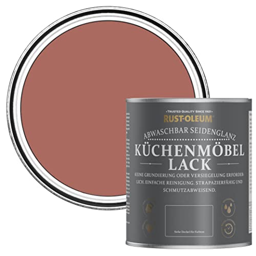 Rust-Oleum Küchenmöbellack in seidenglänzendem Finish - Lachsrosa 750ml von Rust-Oleum