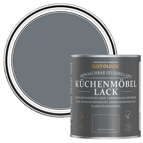 Rust-Oleum Küchenmöbellack in seidenglänzendem Finish - Marinegrau 750ml Rust-Oleum Küchenmöbellack in seidenglänzendem Finish - Marinegrau 750ml von Rust-Oleum