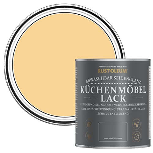 Rust-Oleum Küchenmöbellack in seidenglänzendem Finish - Senf 750ml Rust-Oleum Küchenmöbellack in seidenglänzendem Finish - Senf 750ml von Rust-Oleum