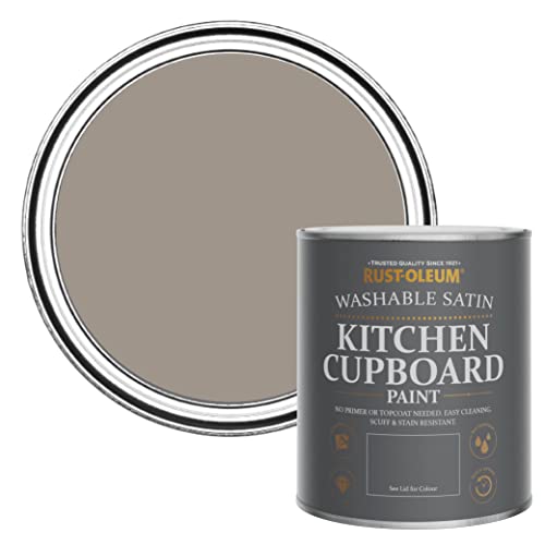 Rust-Oleum Küchenmöbellack in seidenglänzendem Finish - Trüffel 750ml Rust-Oleum Küchenmöbellack in seidenglänzendem Finish - Trüffel 750ml von Rust-Oleum