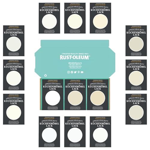 Rust-Oleum Küchenschränke Testerbox - Elegante Weißtöne - Matt von Rust-Oleum