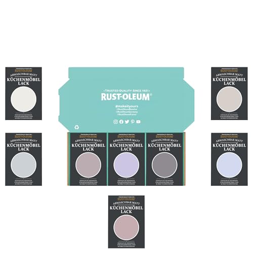 Rust-Oleum Küchenschränke Testerbox - Lilane Pastelltöne - Matt von Rust-Oleum