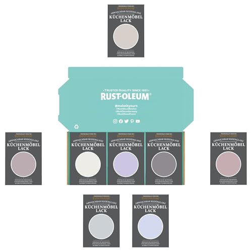 Rust-Oleum Küchenschränke Testerbox - Lilane Pastelltöne - Seidenglanz von Rust-Oleum