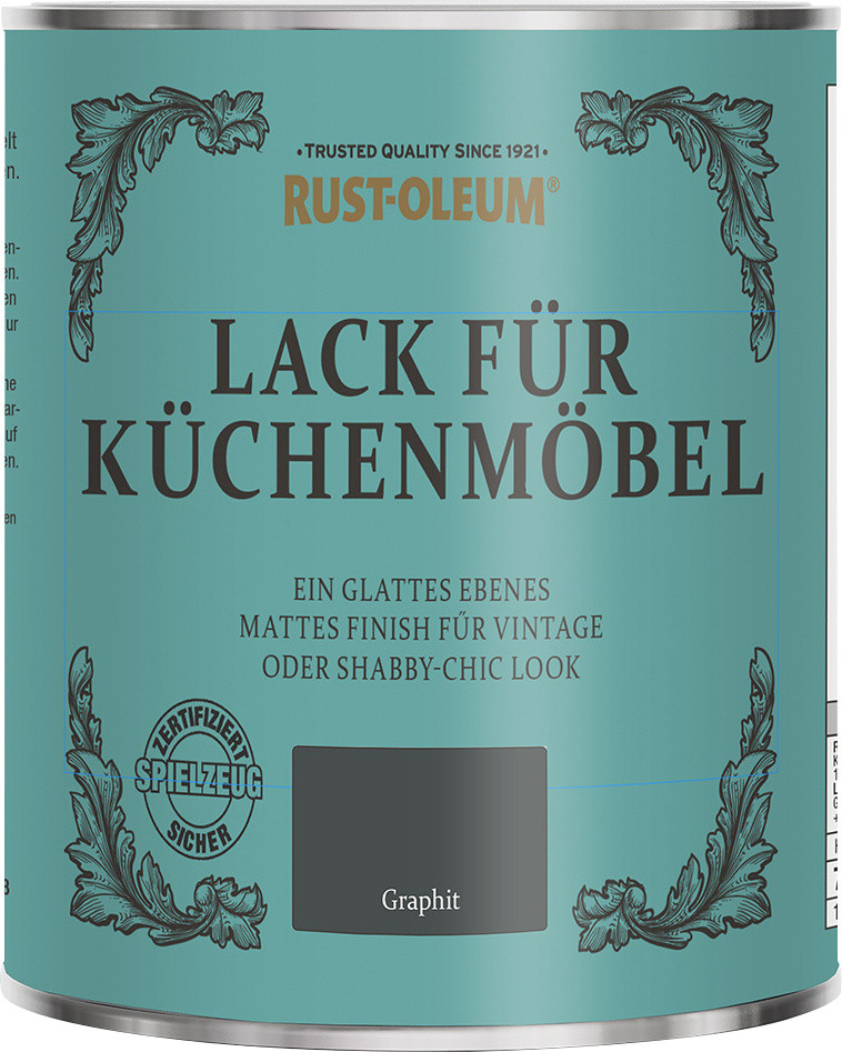 Rust-Oleum Lack für Küchenmöbel 750 ml graphit von Rust-Oleum