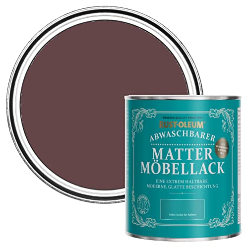 Rust-Oleum Lila Möbel- und Sockelleistenfarbe in mattem Finish - Mulberrystraße 750ml von Rust-Oleum