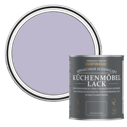 Rust-Oleum Lila Möbelfarbe mit satiniertem Finish, geruchsarm und auf Wasserbasis für Holz im Innenbereich - Blauregen 750ml Rust-Oleum Lila Möbelfarbe mit satiniertem Finish, geruchsarm und auf Wasserbasis für Holz im Innenbereich - Blauregen 750ml von Rust-Oleum