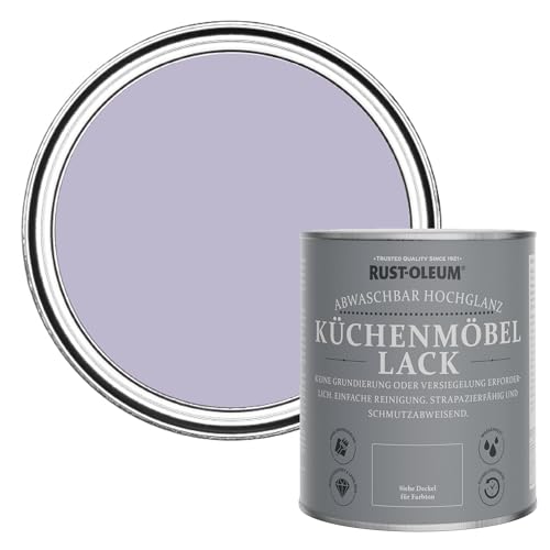 Rust-Oleum Lila abwaschbare Küchenschrankfarbe in blau mit Hochglanz Finish - Blauregen 750ml Rust-Oleum Lila abwaschbare Küchenschrankfarbe in blau mit Hochglanz Finish - Blauregen 750ml von Rust-Oleum