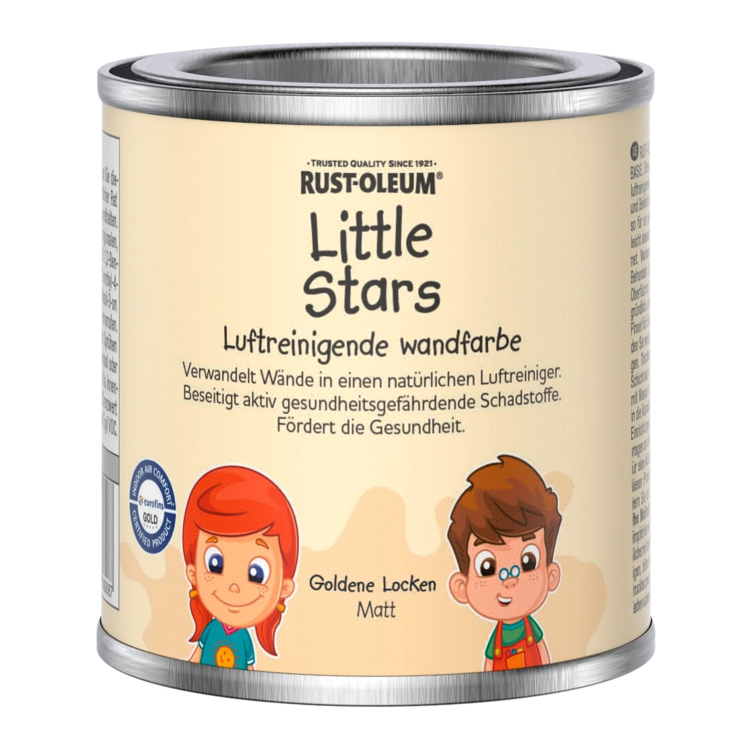 Rust-Oleum Little Stars Luftreinigende Wandfarbe Goldene Locken 125 ml von Rust-Oleum