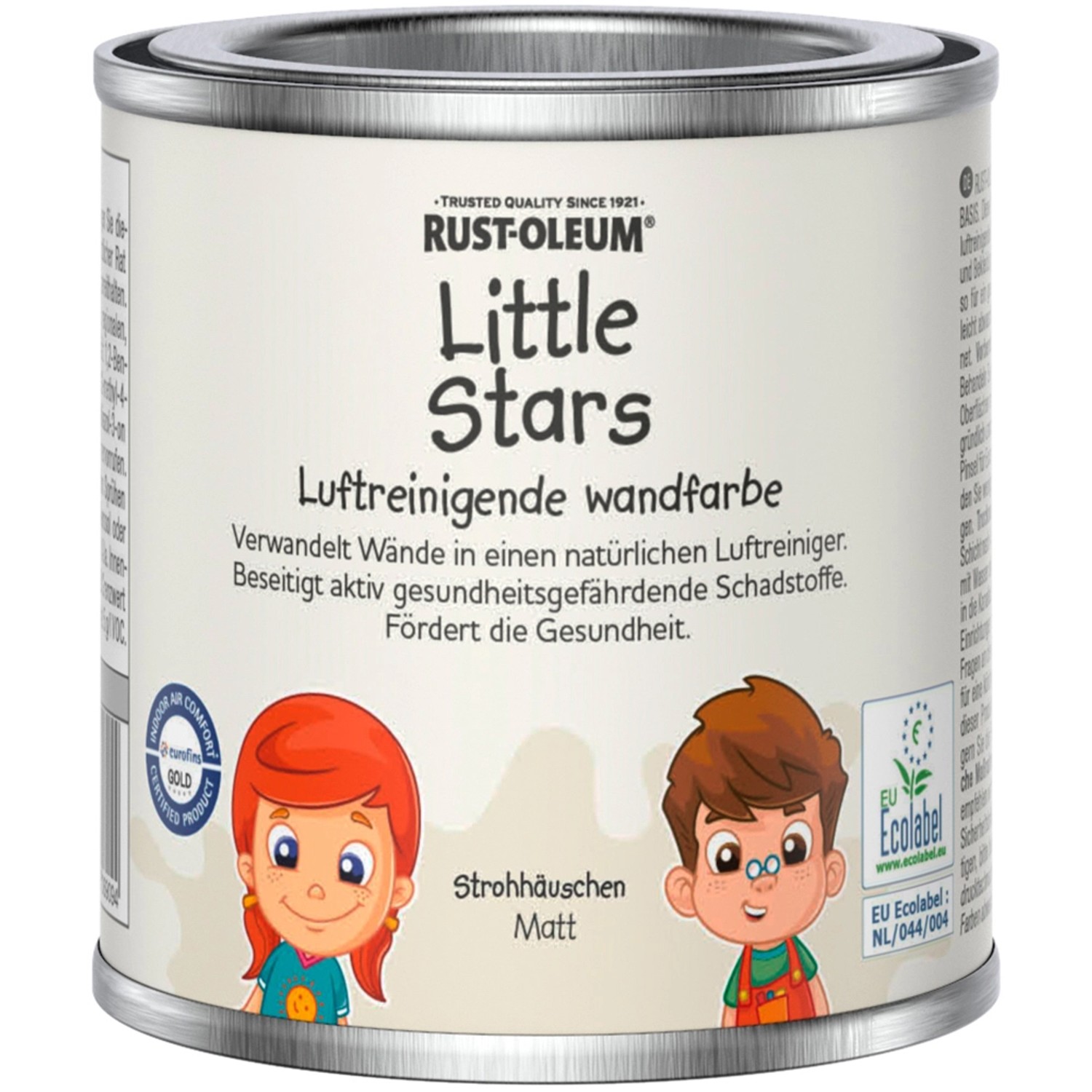 Rust-Oleum Little Stars Luftreinigende Wandfarbe Strohhäuschen 125 ml von Rust-Oleum