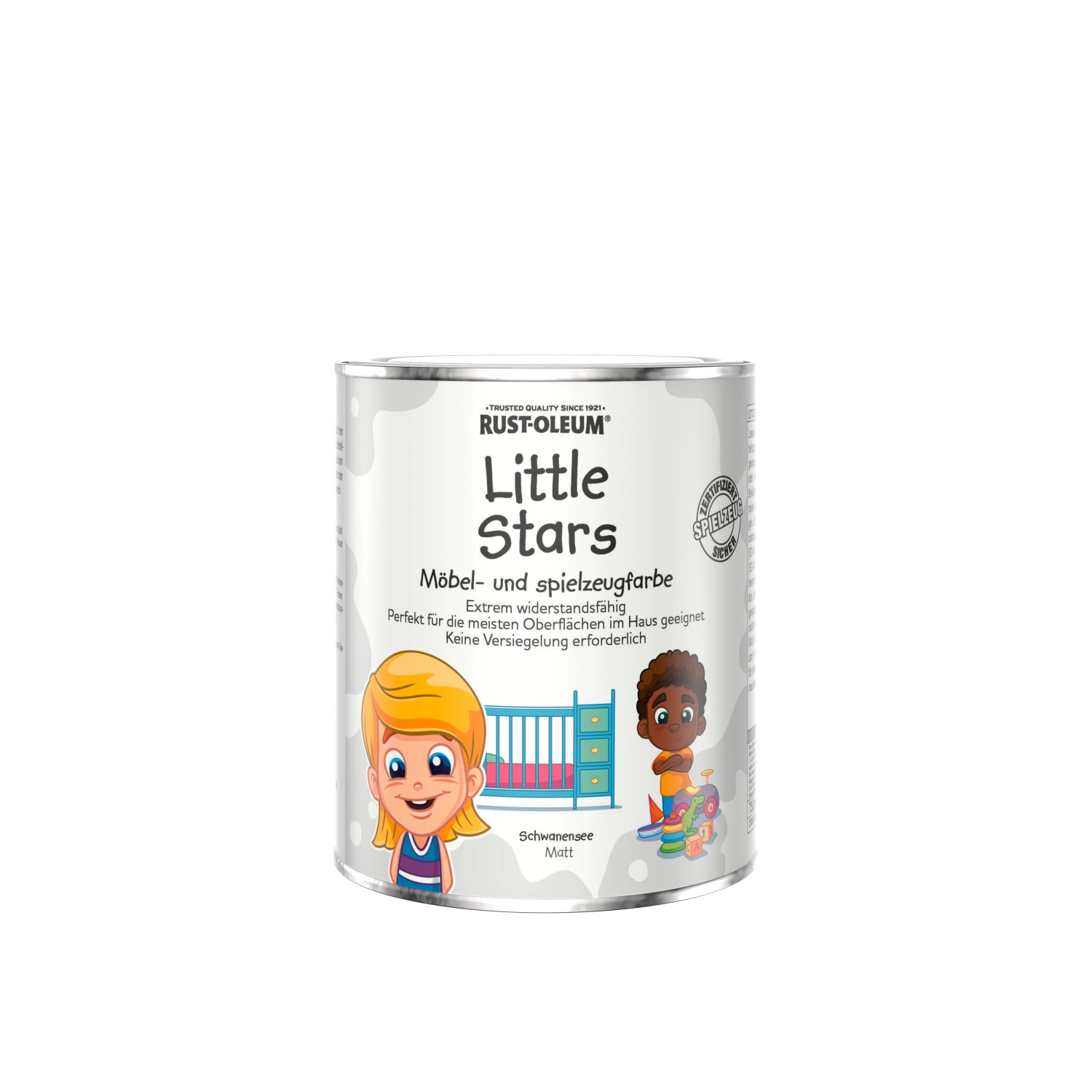 Rust-Oleum Little Stars Möbel- und Spielzeugfarbe Schwanensee 750 ml von Rust-Oleum