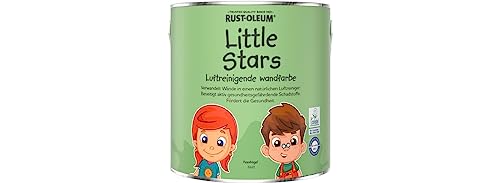 Rust Oleum Little Stars Wandfarbe Kinderzimmerfarbe luftreinigend 2,5L für Innen (Feenhügel) von Rust-Oleum