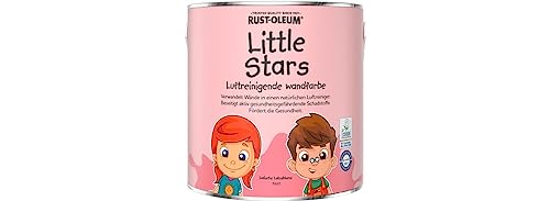 Rust-Oleum Little Stars Wandfarbe Kinderzimmerfarbe luftreinigend 2,5L für Innen (Indische Lotublume) von Rust-Oleum