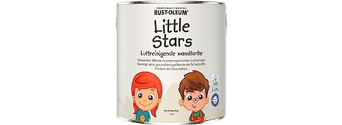 Rust Oleum Little Stars Wandfarbe Kinderzimmerfarbe luftreinigend 2,5L für Innen (Strohhäuschen) von Rust-Oleum