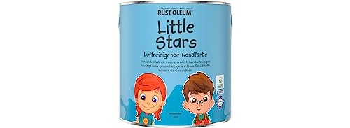 Rust Oleum Little Stars Wandfarbe Kinderzimmerfarbe luftreinigend 2,5L für Innen (Wassernixe) von Rust-Oleum