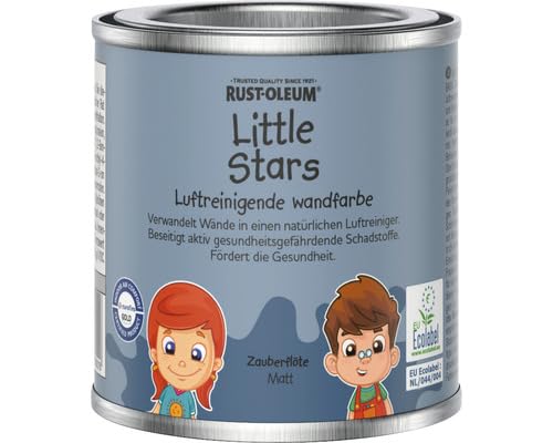 Rust Oleum Little Stars Wandfarbe Kinderzimmerfarbe luftreinigend 2,5L für Innen (Zauberflöte) von Rust-Oleum