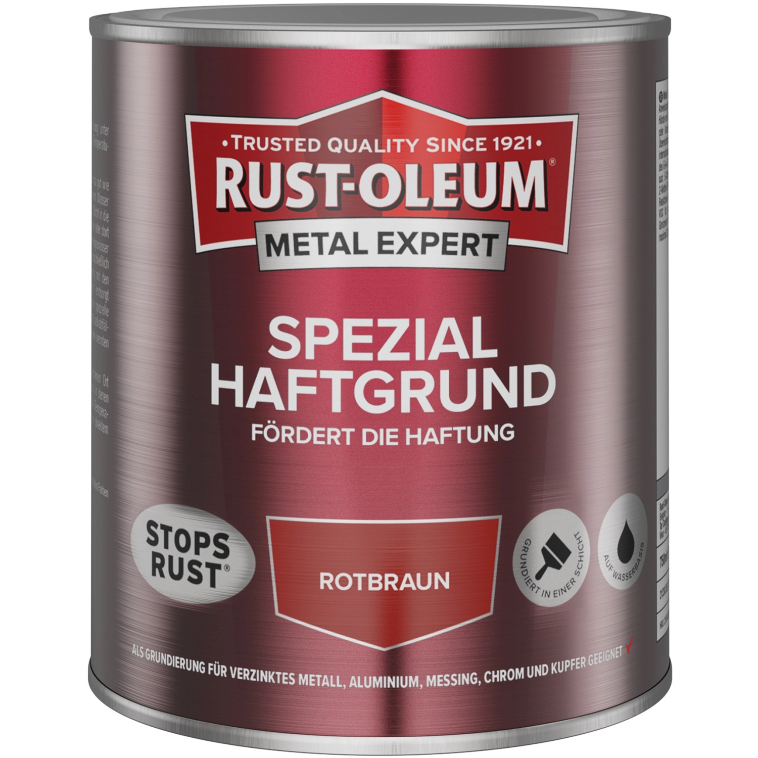 Rust-Oleum Metal Expert Spezialhaftgrund Rotbraun 750 ml von Rust-Oleum