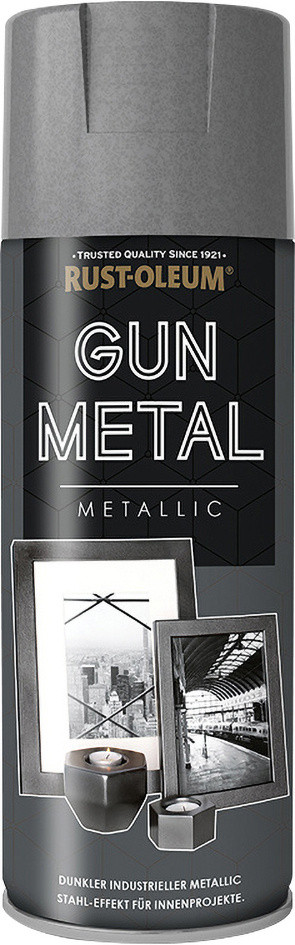 Rust-Oleum Metallsprühlack 400 ml gun metal von Rust-Oleum
