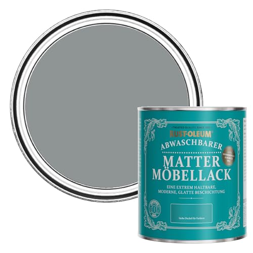 Rust-Oleum Möbel- und Sockelleistenfarbe in mattem Finish -Anthrazit Medium 750ml von Rust-Oleum