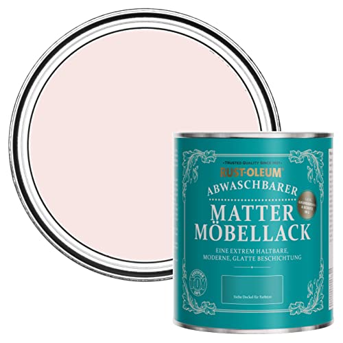 Rust-Oleum Möbel- und Sockelleistenfarbe in mattem Finish -Erdbeer-Vanille 750ml von Rust-Oleum
