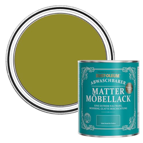 Rust-Oleum Möbel- und Sockelleistenfarbe in mattem Finish - Olive 750ml von Rust-Oleum