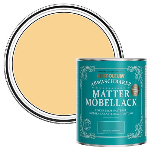 Rust-Oleum Möbel- und Sockelleistenfarbe in mattem Finish -Senf 750ml Rust-Oleum Möbel- und Sockelleistenfarbe in mattem Finish -Senf 750ml von Rust-Oleum