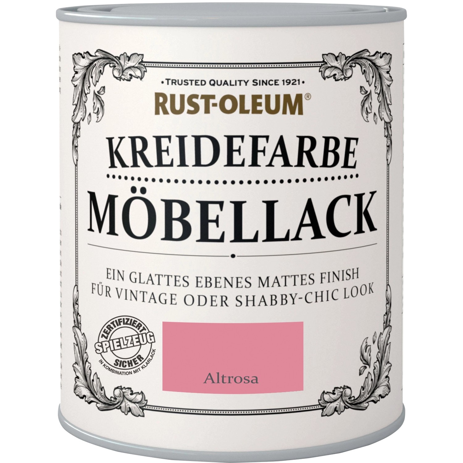 Rust-Oleum Möbellack Kreidefarbe Altrosa Matt 750 ml von Rust-Oleum