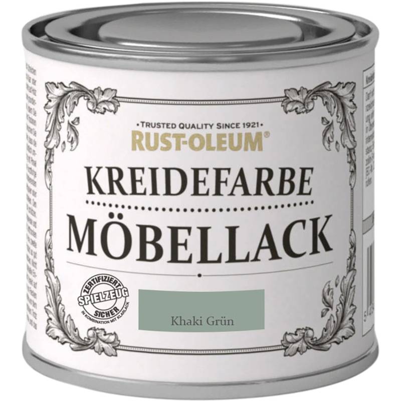 Rust-Oleum Kreidefarbe Möbellack Khaki Grün Matt 125 ml von Rust-Oleum