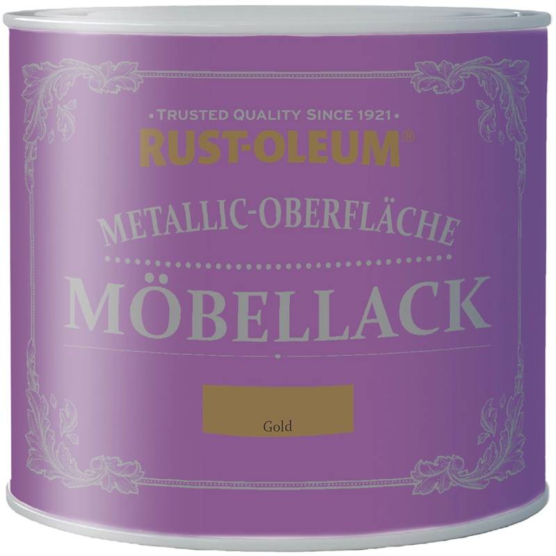 Rust-Oleum Möbellack Metallisch Gold Matt 125 ml von Rust-Oleum