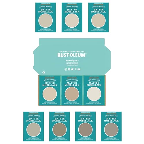 Rust-Oleum Möbellack Testerbox - Ruhige Neutraltöne - Matt von Rust-Oleum