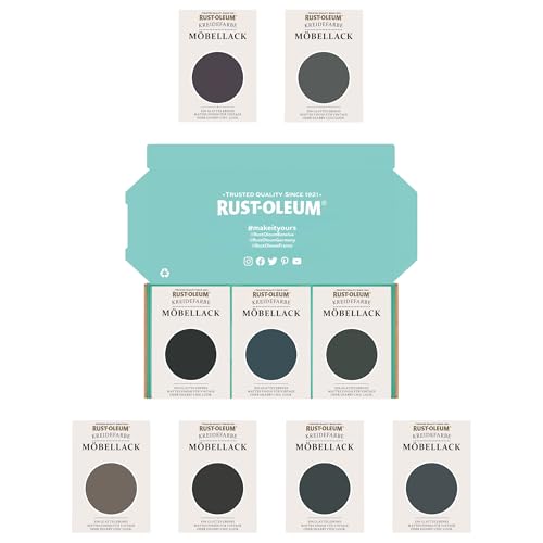 Rust-Oleum Möbellack Testerbox - Stimmungsvolle Dunkeltöne - Kreidefarbe Rust-Oleum Möbellack Testerbox - Stimmungsvolle Dunkeltöne - Kreidefarbe von Rust-Oleum