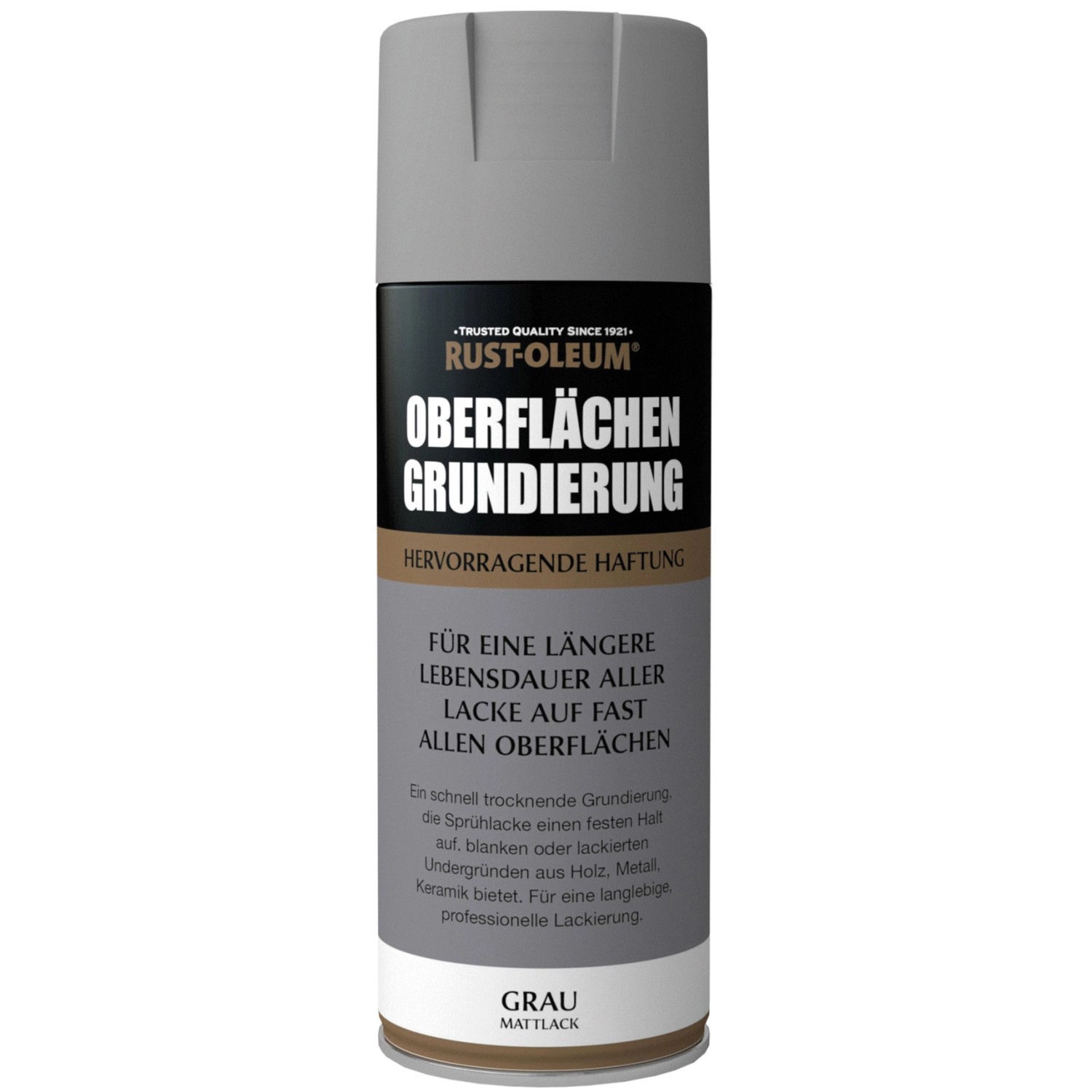 Rust-Oleum Oberflächengrundierung Sprühfarbe Grau 400 ml Rust-Oleum Oberflächengrundierung Sprühfarbe Grau 400 ml von Rust-Oleum