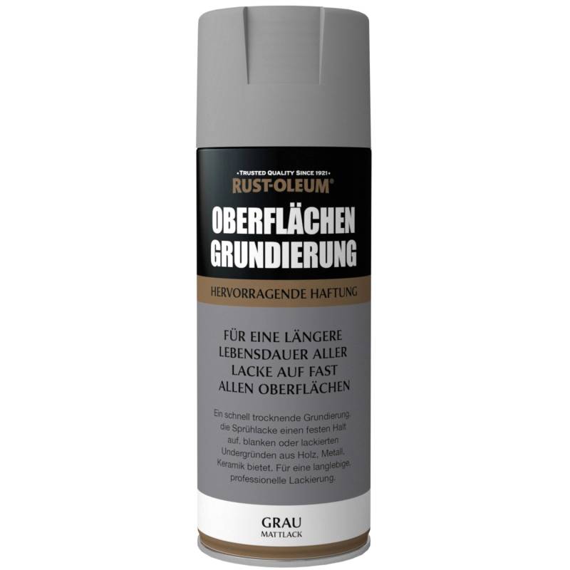 Rust-Oleum Oberflächengrundierung Sprühfarbe Grau 400 ml von Rust-Oleum