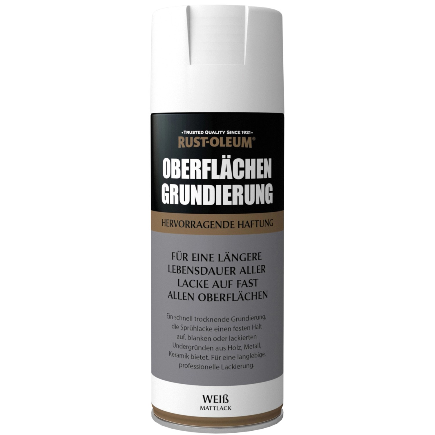 Rust-Oleum Oberflächengrundierung Sprühfarbe Weiß 400 ml Rust-Oleum Oberflächengrundierung Sprühfarbe Weiß 400 ml von Rust-Oleum
