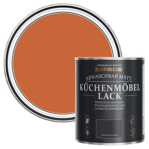 Rust-Oleum Orange Küchenmöbellack in mattem Finish - Chai Tee 750ml von Rust-Oleum