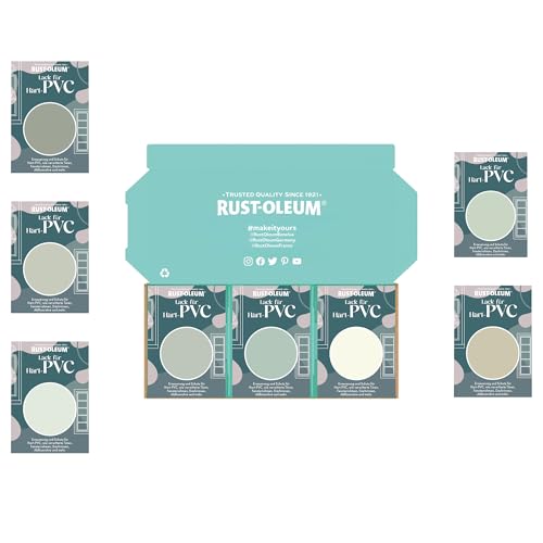 Rust-Oleum PVC-Lack Testerbox - Frische Grüntöne - Seidenglanz von Rust-Oleum