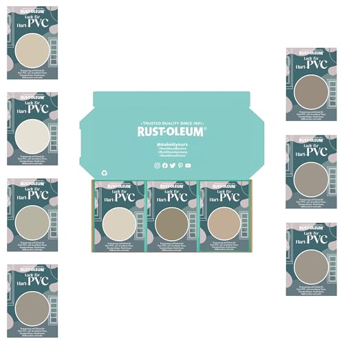 Rust-Oleum PVC-Lack Testerbox - Ruhige Neutraltöne - Hochglanz von Rust-Oleum