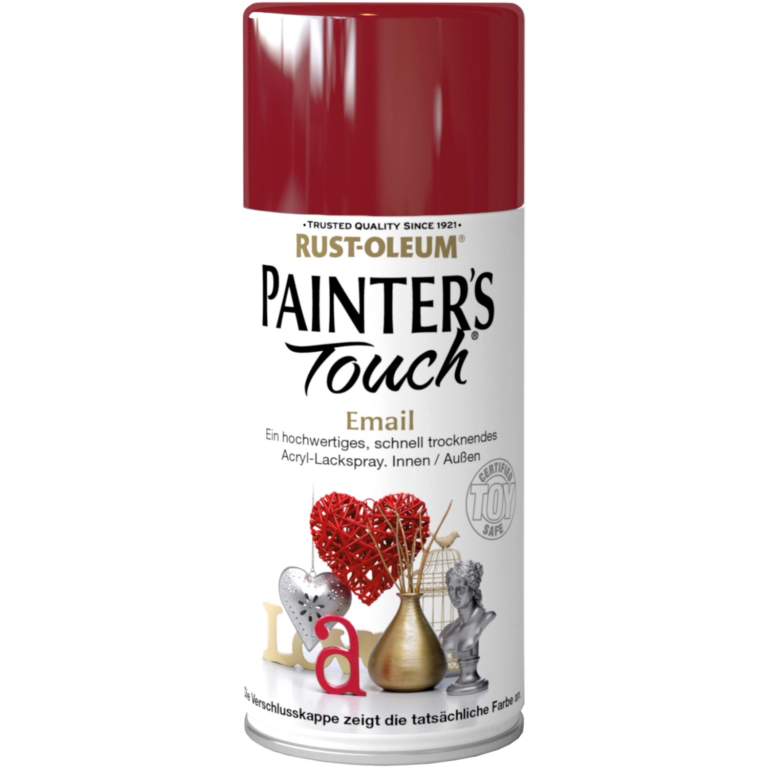 Rust-Oleum Painters Touch Sprühfarbe Balmoral-Rot 150 ml von Rust-Oleum