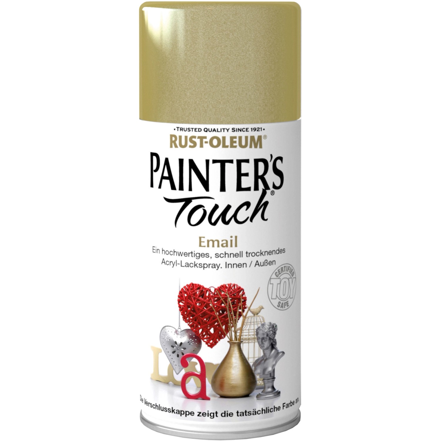 Rust-Oleum Painters Touch Sprühfarbe Metallic-Gold 150 ml von Rust-Oleum