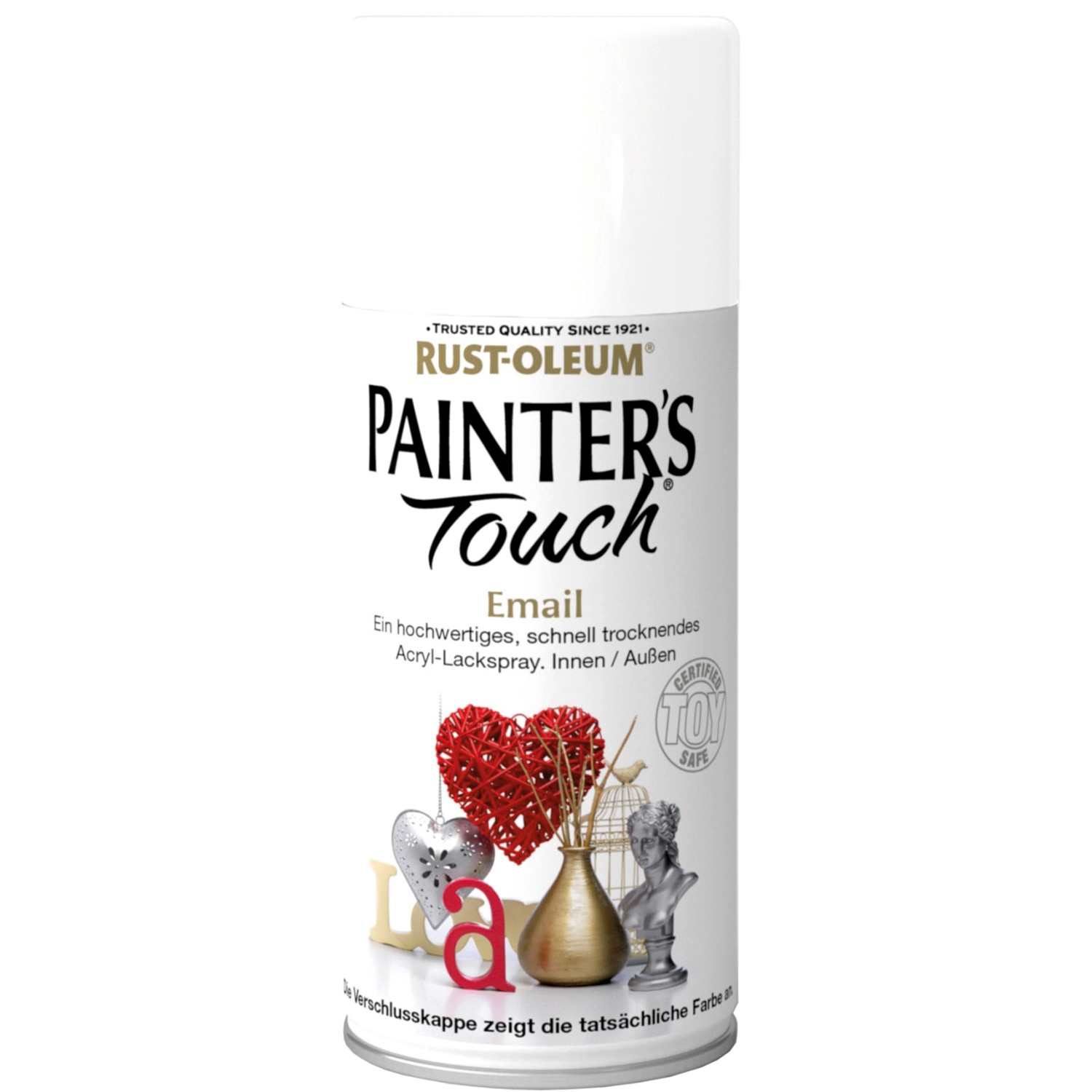 Rust-Oleum Painters Touch Sprühfarbe Weiß 150 ml von Rust-Oleum