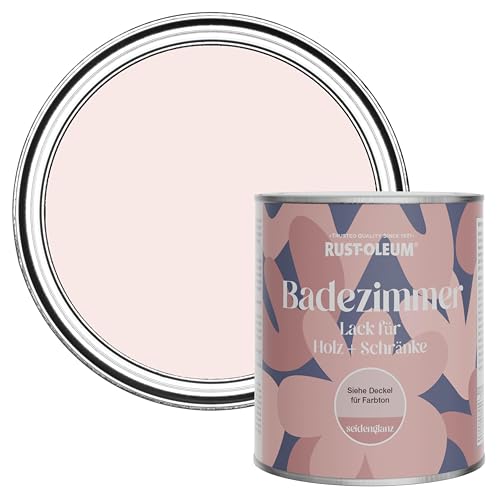 Rust-Oleum Pink Moisture Resistant Bathroom Wood and Cabinet Paint in Satin Finish - China Rose 750ml von Rust-Oleum