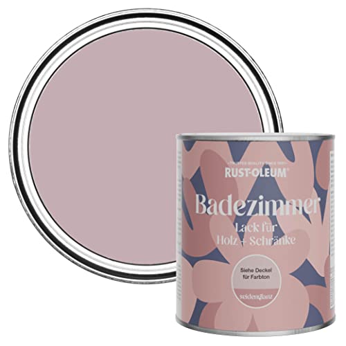 Rust-Oleum Pink Moisture Resistant Bathroom Wood and Cabinet Paint in Satin Finish - Little Light 750ml von Rust-Oleum