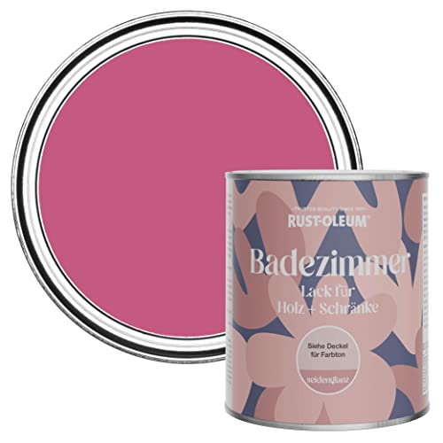 Rust-Oleum Pink Moisture Resistant Bathroom Wood and Cabinet Paint in Satin Finish - Raspberry Ripple 750ml Rust-Oleum Pink Moisture Resistant Bathroom Wood and Cabinet Paint in Satin Finish - Raspberry Ripple 750ml von Rust-Oleum