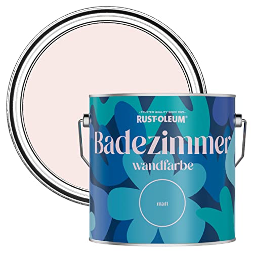 Rust-Oleum Pink Water-Resistant Bathroom Wall & Ceiling Paint - China Rose 2.5L von Rust-Oleum