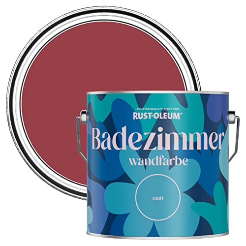 Rust-Oleum Red Water-Resistant Bathroom Wall & Ceiling Paint - Soho - 2.5L von Rust-Oleum