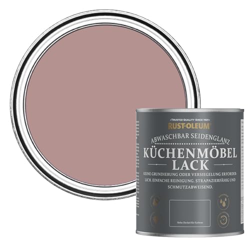 Rust-Oleum Rosa Möbelfarbe mit satiniertem Finish, geruchsarm und wasserbasiert für Holz im Innenbereich - Herzenssache 750ml von Rust-Oleum