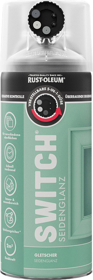 Rust-Oleum Sprühlack Switch 400 ml gletscher seidenglanz Rust-Oleum Sprühlack Switch 400 ml gletscher seidenglanz von Rust-Oleum