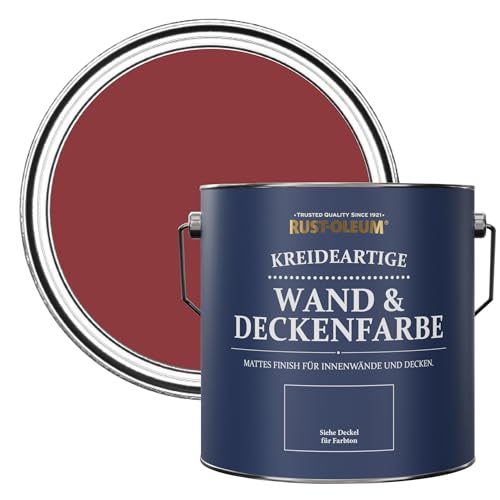 Rust-Oleum Wand- und Deckenfarbe in Kreide Finish -Bordeaux 2.5L Rust-Oleum Wand- und Deckenfarbe in Kreide Finish -Bordeaux 2.5L von Rust-Oleum