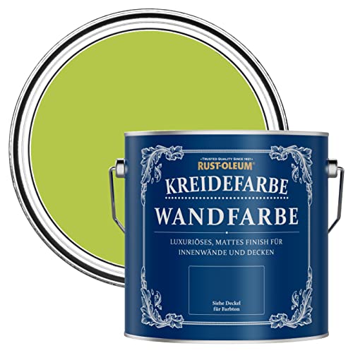Rust-Oleum Wand- und Deckenfarbe in Kreide Finish -Limette 2.5L von Rust-Oleum