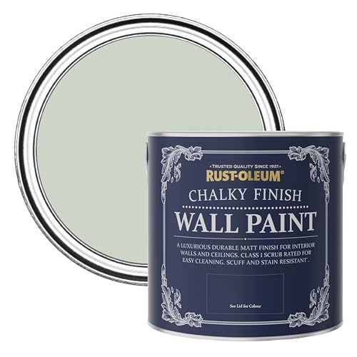 Rust-Oleum Wand- und Deckenfarbe in Kreide Finish -Lorbeer Grün 2.5L von Rust-Oleum